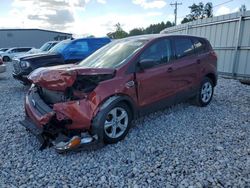 Salvage cars for sale at Wayland, MI auction: 2016 Ford Escape S