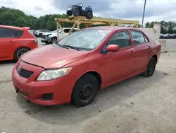 Toyota salvage cars for sale: 2010 Toyota Corolla Base