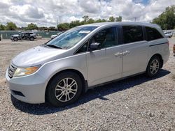 Salvage cars for sale at Riverview, FL auction: 2013 Honda Odyssey EX