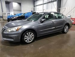 Salvage cars for sale at Ham Lake, MN auction: 2012 Honda Accord EX