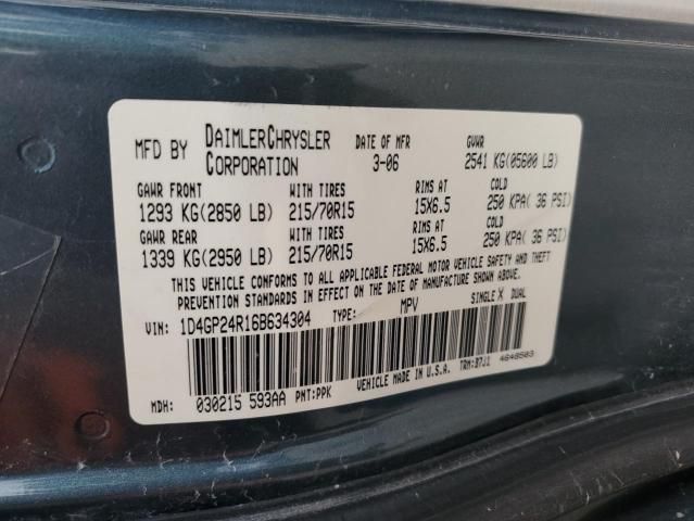 2006 Dodge Grand Caravan SE