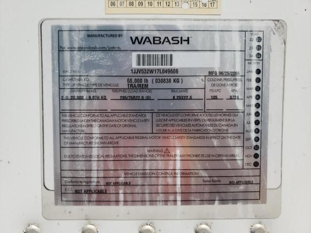 2007 Wabash Reefer