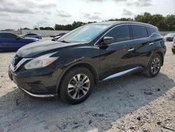 Salvage cars for sale at New Braunfels, TX auction: 2017 Nissan Murano S