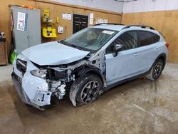 Salvage cars for sale at Kincheloe, MI auction: 2018 Subaru Crosstrek