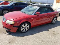 Audi salvage cars for sale: 2006 Audi A4 1.8 Cabriolet