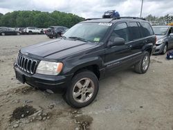 Jeep Grand Cherokee Limited salvage cars for sale: 2003 Jeep Grand Cherokee Limited