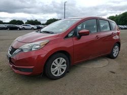 Salvage cars for sale at East Granby, CT auction: 2017 Nissan Versa Note S