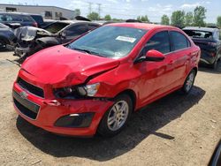 Chevrolet salvage cars for sale: 2015 Chevrolet Sonic LT