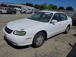 Salvage cars for sale at Sacramento, CA auction: 2001 Chevrolet Malibu LS