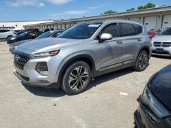 Hyundai Santa fe Limited salvage cars for sale: 2020 Hyundai Santa FE Limited