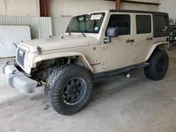 Salvage cars for sale at Lufkin, TX auction: 2016 Jeep Wrangler Unlimited Sahara