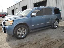 Salvage cars for sale at Jacksonville, FL auction: 2011 Nissan Armada SV