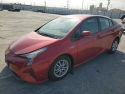 Toyota Prius salvage cars for sale: 2017 Toyota Prius
