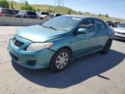 Salvage cars for sale at Littleton, CO auction: 2009 Toyota Corolla Base