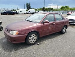 KIA Sephia Vehiculos salvage en venta: 2001 KIA Sephia Base