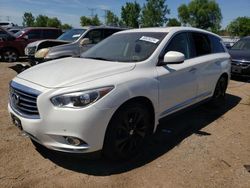 Salvage cars for sale at Elgin, IL auction: 2013 Infiniti JX35