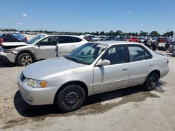 Toyota Vehiculos salvage en venta: 2002 Toyota Corolla CE