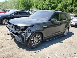 Salvage cars for sale at Marlboro, NY auction: 2018 Land Rover Discovery HSE Luxury