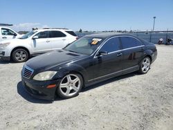 Salvage cars for sale at Antelope, CA auction: 2007 Mercedes-Benz S 550 4matic
