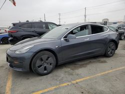 Salvage cars for sale from Copart Los Angeles, CA: 2019 Tesla Model 3