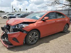 Salvage cars for sale at Mercedes, TX auction: 2022 KIA Forte FE