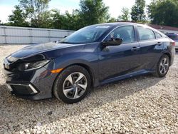 Honda Civic salvage cars for sale: 2019 Honda Civic LX