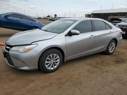 Salvage cars for sale from Copart Brighton, CO: 2015 Toyota Camry LE