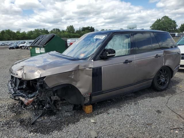 2017 Land Rover Range Rover HSE