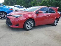 Toyota Corolla l Vehiculos salvage en venta: 2018 Toyota Corolla L