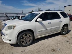 GMC salvage cars for sale: 2012 GMC Acadia Denali