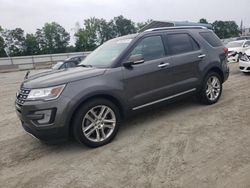 Ford salvage cars for sale: 2017 Ford Explorer Limited