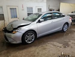 Salvage cars for sale at Davison, MI auction: 2015 Toyota Camry LE