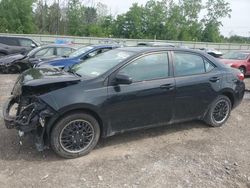 2016 Toyota Corolla L en venta en Leroy, NY