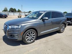 Audi salvage cars for sale: 2018 Audi Q7 Premium Plus