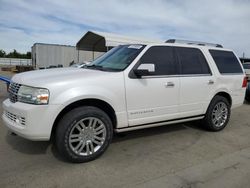 Salvage cars for sale at Fresno, CA auction: 2010 Lincoln Navigator