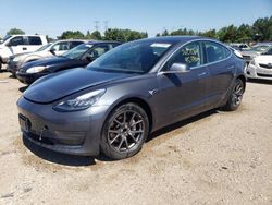 Salvage cars for sale at Elgin, IL auction: 2020 Tesla Model 3