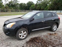 Salvage cars for sale from Copart Fort Pierce, FL: 2013 Nissan Rogue S