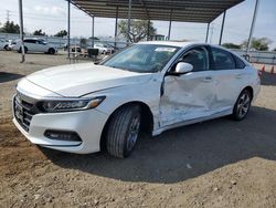 Salvage cars for sale from Copart San Diego, CA: 2018 Honda Accord EX