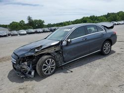 Salvage cars for sale at Grantville, PA auction: 2016 Mercedes-Benz C 300 4matic
