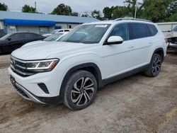 Volkswagen salvage cars for sale: 2021 Volkswagen Atlas SEL Premium