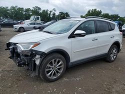 Toyota rav4 Limited salvage cars for sale: 2017 Toyota Rav4 Limited