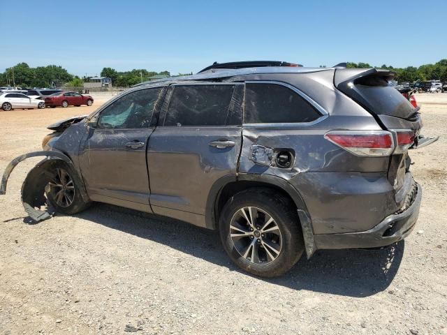 2016 Toyota Highlander XLE