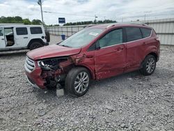 Salvage cars for sale at Hueytown, AL auction: 2017 Ford Escape Titanium