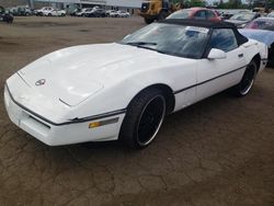 Salvage vehicles for parts for sale at auction: 1990 Chevrolet Corvette