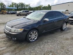 Salvage cars for sale from Copart Spartanburg, SC: 2008 Lincoln MKZ