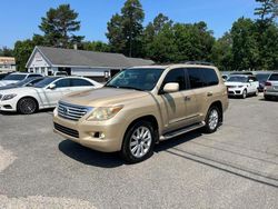 Lexus LX 570 salvage cars for sale: 2009 Lexus LX 570