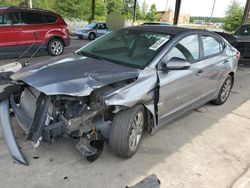 Salvage cars for sale at Gaston, SC auction: 2018 Hyundai Elantra SEL