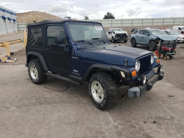 2005 Jeep Wrangler / TJ Sport