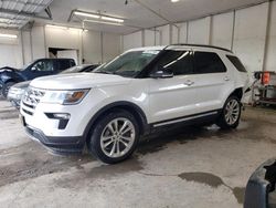 Salvage cars for sale at Madisonville, TN auction: 2018 Ford Explorer XLT