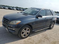 2012 Mercedes-Benz ML 350 4matic en venta en San Antonio, TX